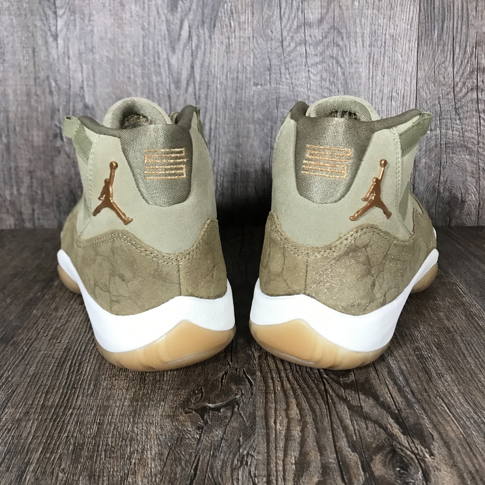 Air Jordan 11 Retro ‘Olive Lux’ - Picture 4 of 6